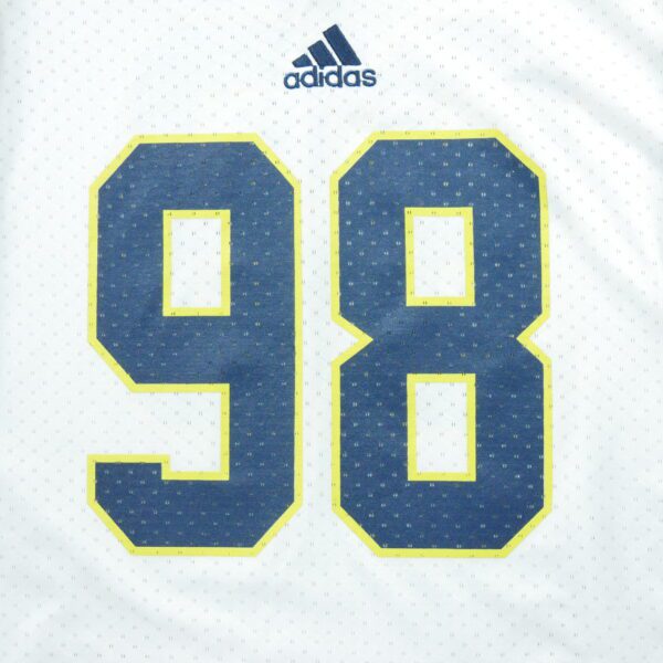 Maillot manches courtes enfant blanc Adidas Equipe Michigan