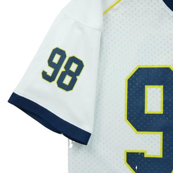 Maillot manches courtes enfant blanc Adidas Equipe Michigan
