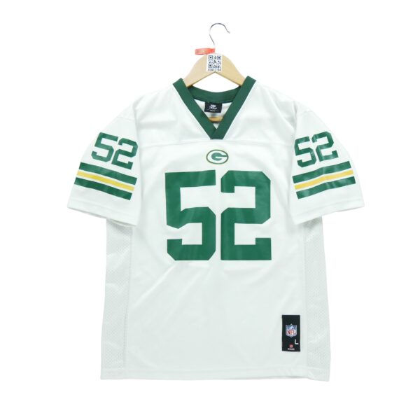 Maillot manches courtes enfant blanc NFL Equipe Green Bay Packers