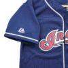 Maillot manches courtes enfant marine Majestic Equipe Cleveland Guardians