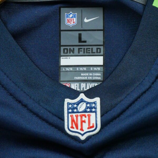 Maillot manches courtes enfant marine Nike Equipe Seattle Seahawks