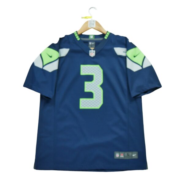 Maillot manches courtes enfant marine Nike Equipe Seattle Seahawks