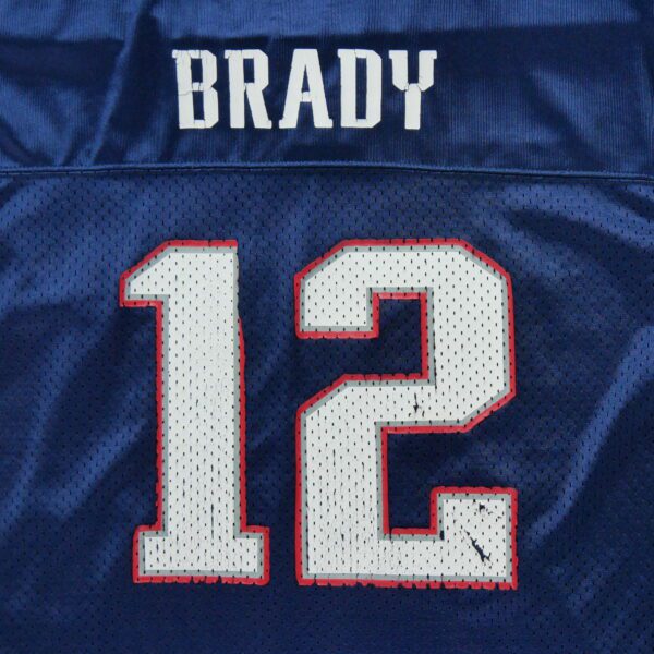 Maillot manches courtes enfant marine Reebok Equipe New England Patriots