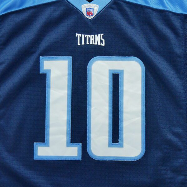 Maillot manches courtes enfant marine Reebok Equipe Tennessee Titans