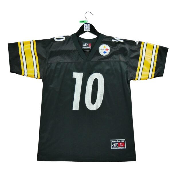 Maillot manches courtes enfant noir NFL Equipe Pittsburgh Steelers