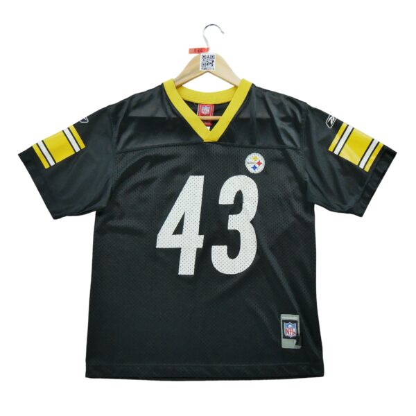Maillot manches courtes enfant noir Reebok Equipe Pittsburgh Steelers