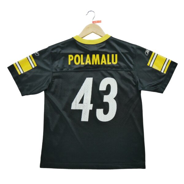 Maillot manches courtes enfant noir Reebok Equipe Pittsburgh Steelers