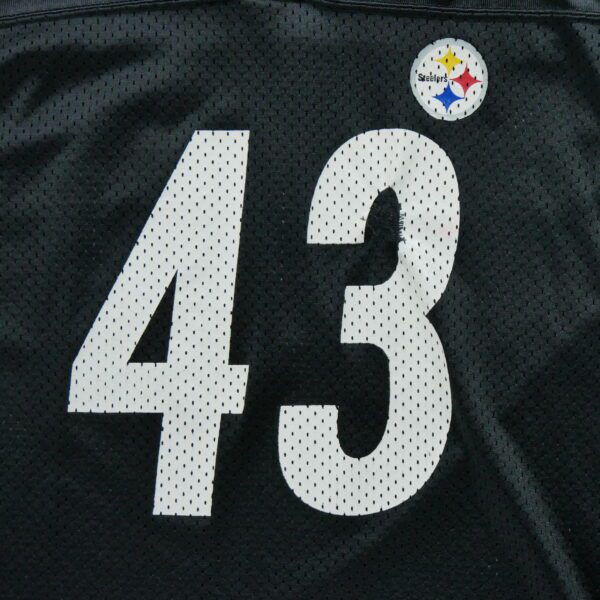 Maillot manches courtes enfant noir Reebok Equipe Pittsburgh Steelers