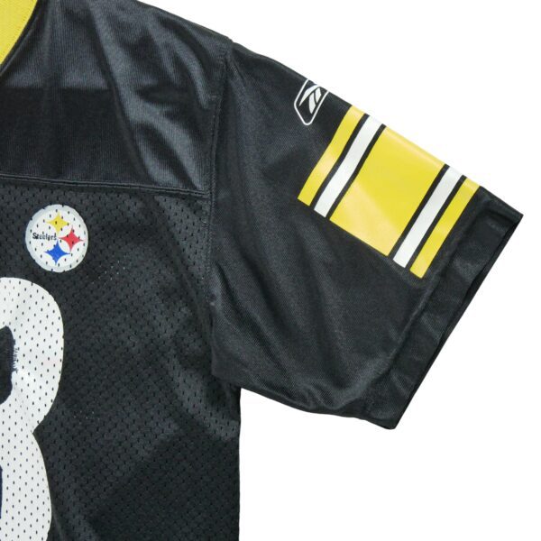 Maillot manches courtes enfant noir Reebok Equipe Pittsburgh Steelers