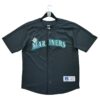 Maillot manches courtes enfant noir Russell Athletic Equipe Seattle Mariners