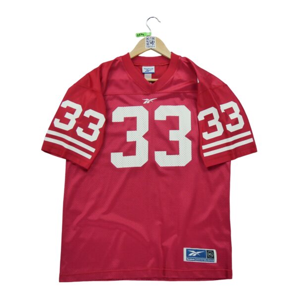 Maillot manches courtes enfant rouge Reebok Equipe Wisconsin
