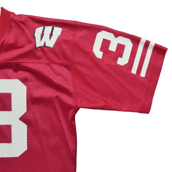 Maillot manches courtes enfant rouge Reebok Equipe Wisconsin