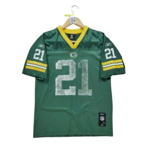 Maillot manches courtes enfant vert Reebok Equipe Green Bay Packers