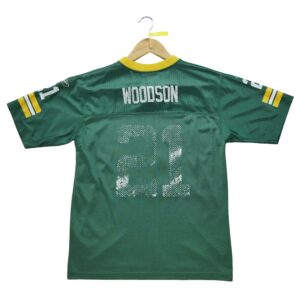 Maillot manches courtes enfant vert Reebok Equipe Green Bay Packers