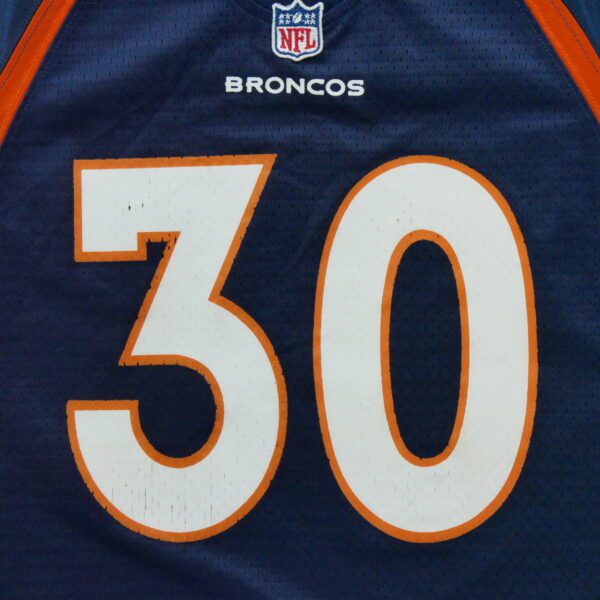 Maillot manches courtes femme marine NFL Equipe Denver Broncos