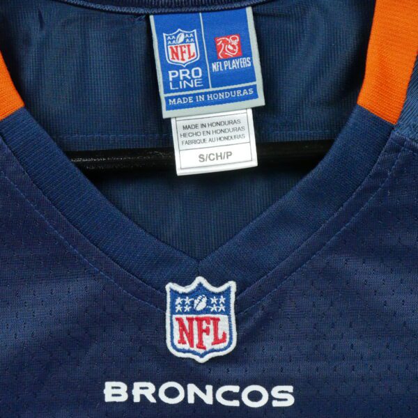 Maillot manches courtes femme marine NFL Equipe Denver Broncos