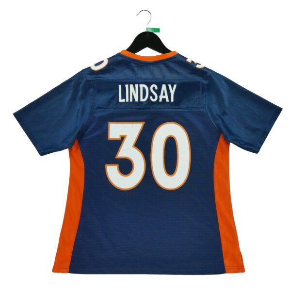 Maillot manches courtes femme marine NFL Equipe Denver Broncos