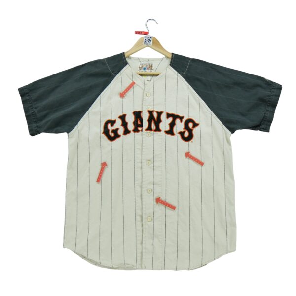 Maillot manches courtes homme beige MLB Equipe San Francisco Giants