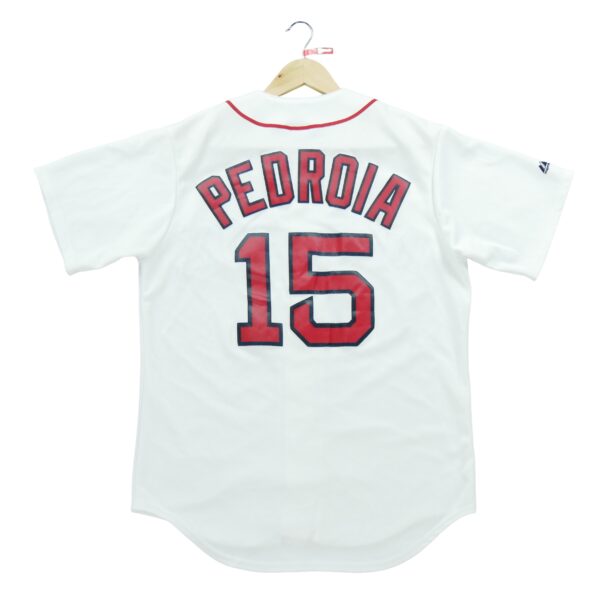 Maillot manches courtes homme blanc Majestic Equipe Red Sox de Boston