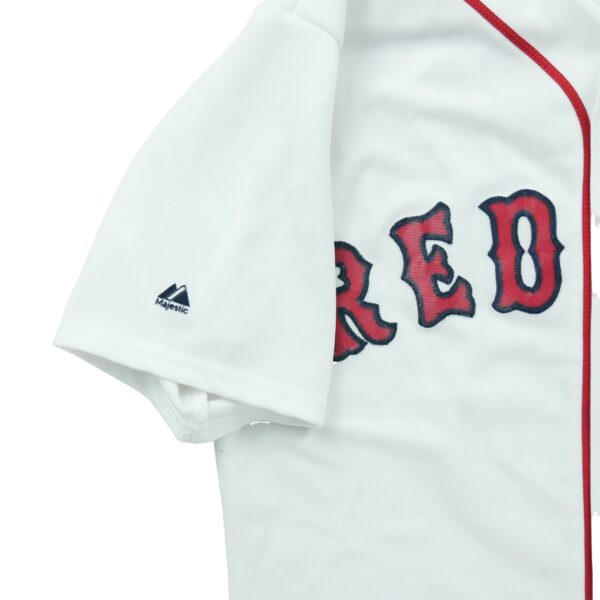 Maillot manches courtes homme blanc Majestic Equipe Red Sox de Boston