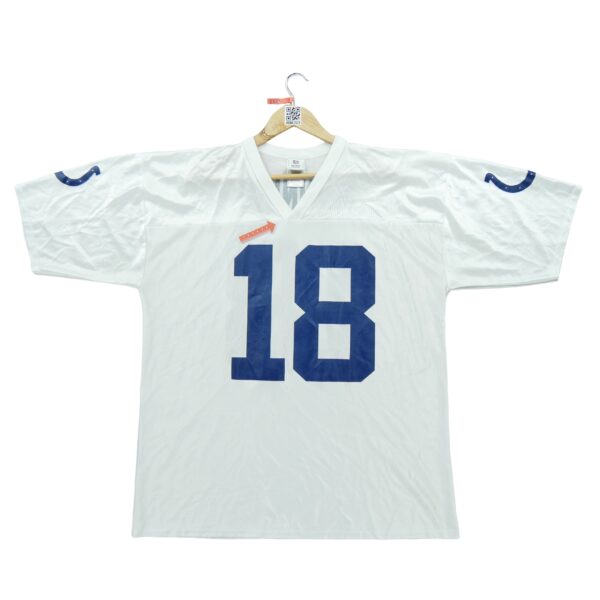 Maillot manches courtes homme blanc NFL Equipe Indianapolis Colts