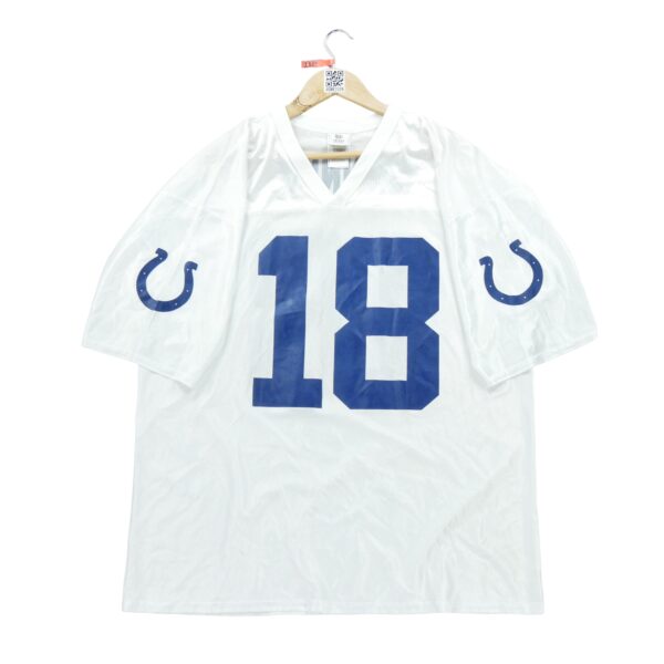 Maillot manches courtes homme blanc NFL Equipe Indianapolis Colts