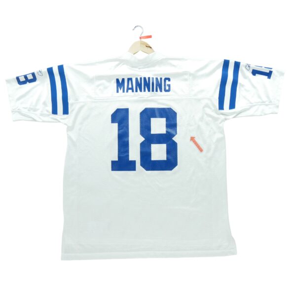 Maillot manches courtes homme blanc Reebok Equipe Indianapolis Colts