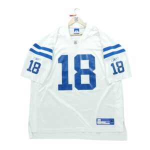 Maillot manches courtes homme blanc Reebok Equipe Indianapolis Colts