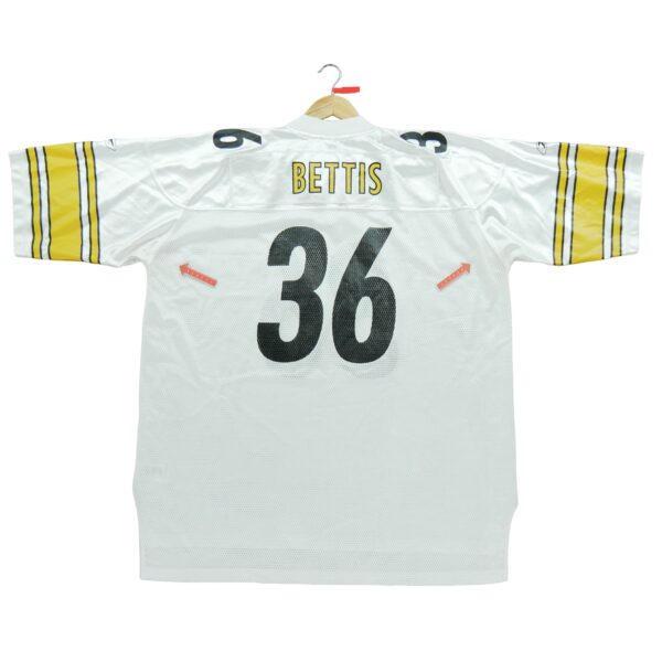Maillot manches courtes homme blanc Reebok Equipe Pittsburgh Steelers