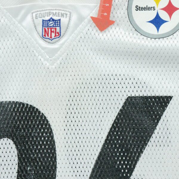 Maillot manches courtes homme blanc Reebok Equipe Pittsburgh Steelers