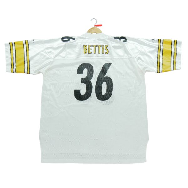 Maillot manches courtes homme blanc Reebok Equipe Pittsburgh Steelers