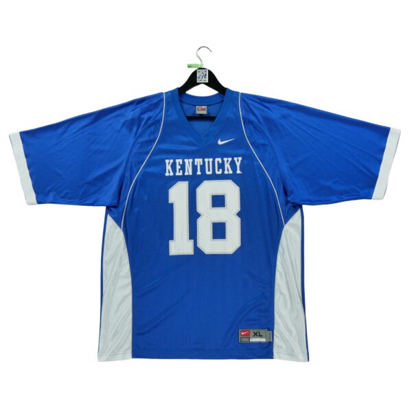 Maillot manches courtes homme bleu Nike Equipe Kentucky