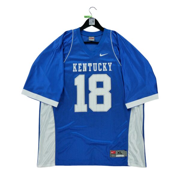 Maillot manches courtes homme bleu Nike Equipe Kentucky