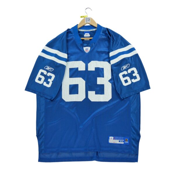 Maillot manches courtes homme bleu Reebok Equipe Indianapolis Colts
