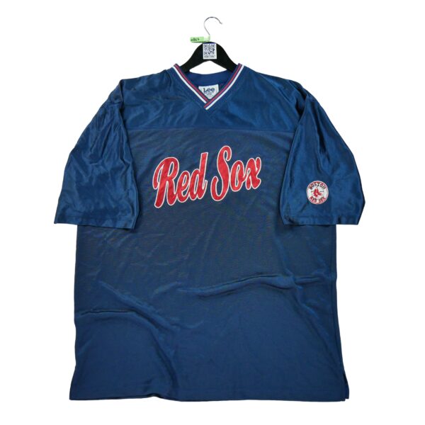 Maillot manches courtes homme marine Lee Equipe Red Sox de Boston
