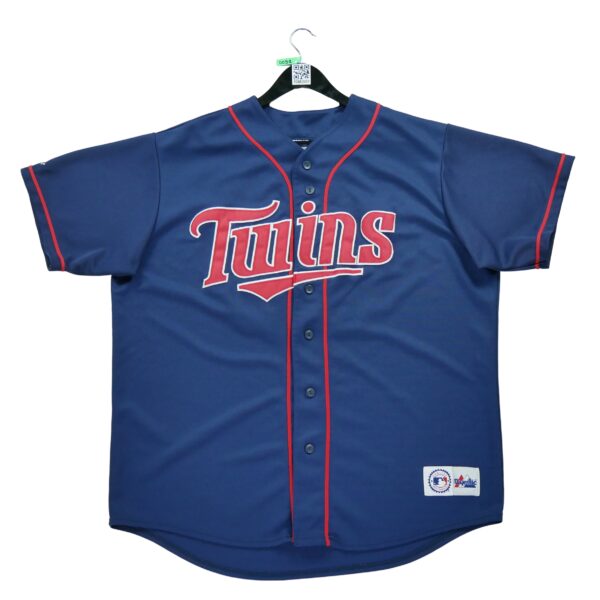 Maillot manches courtes homme marine MLB Equipe Minnesota Twins