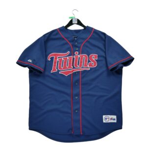 Maillot manches courtes homme marine MLB Equipe Minnesota Twins