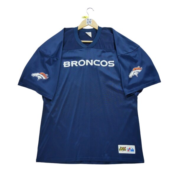 Maillot manches courtes homme marine NFL Equipe Denver Broncos