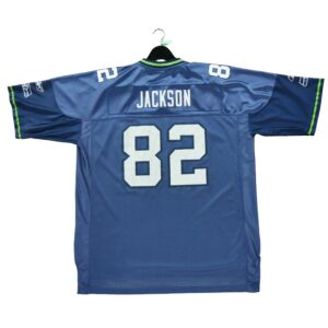 Maillot manches courtes homme marine Reebok Equipe Seattle Seahawks