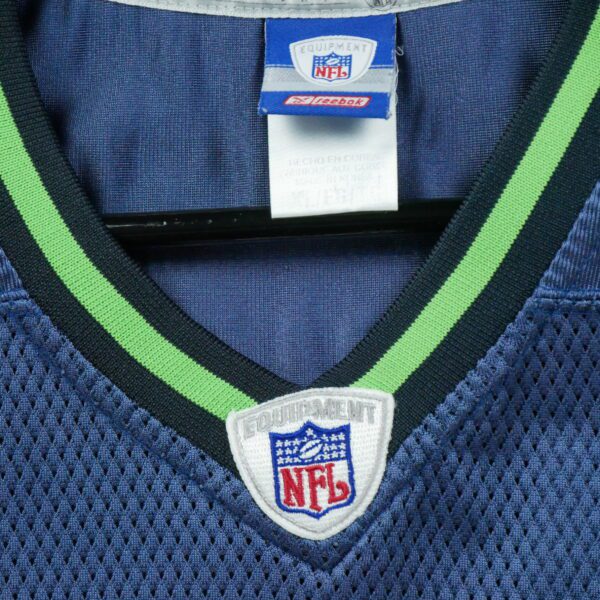 Maillot manches courtes homme marine Reebok Equipe Seattle Seahawks
