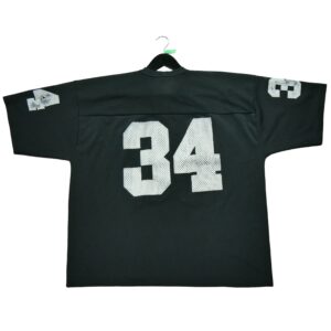 Maillot manches courtes homme noir Logo 7 Equipe Las Vegas Raiders