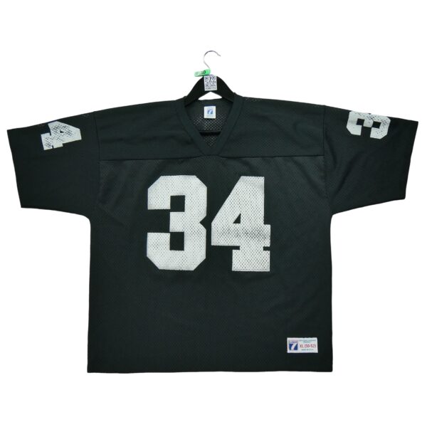 Maillot manches courtes homme noir Logo 7 Equipe Las Vegas Raiders