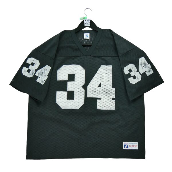 Maillot manches courtes homme noir Logo 7 Equipe Las Vegas Raiders