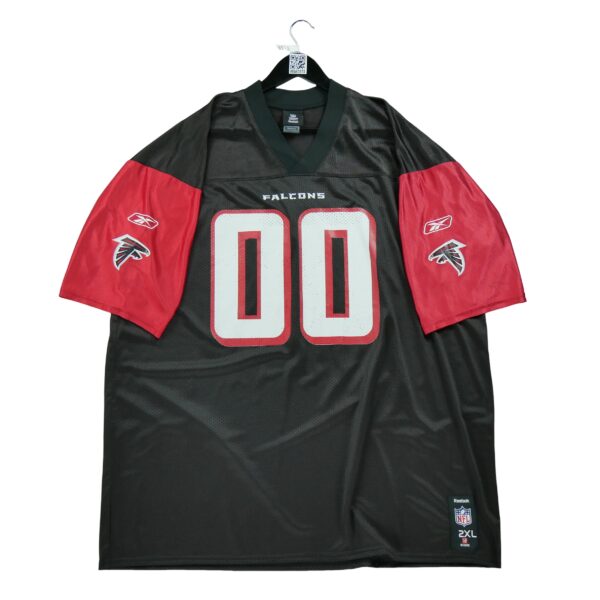 Maillot manches courtes homme noir Reebok Equipe Atlanta Falcons