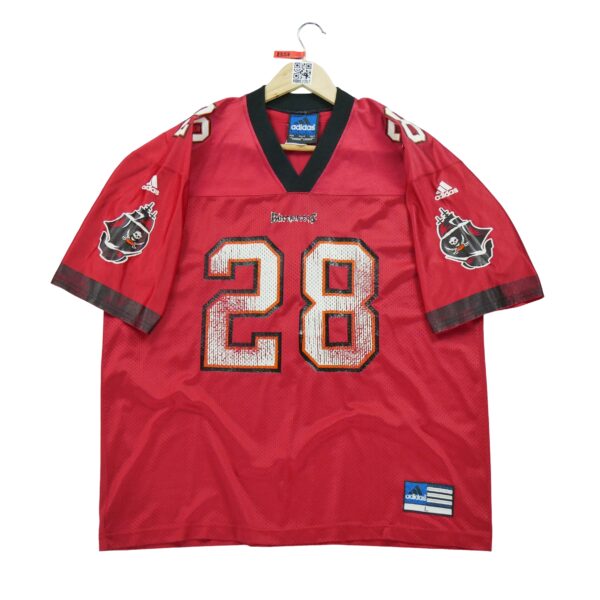 Maillot manches courtes homme rouge Adidas Equipe Tampa Bay Buccaneers
