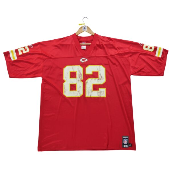 Maillot manches courtes homme rouge Reebok Equipe Kansas City Chiefs