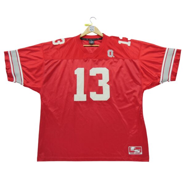 Maillot manches courtes homme rouge Vintage Equipe Ohio State