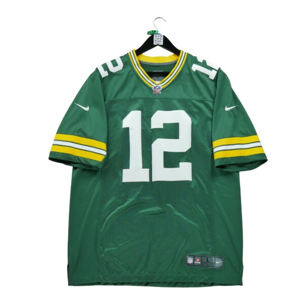 Maillot manches courtes homme vert Nike Equipe Green Bay Packers