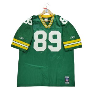 Maillot manches courtes homme vert Reebok Equipe Green Bay Packers