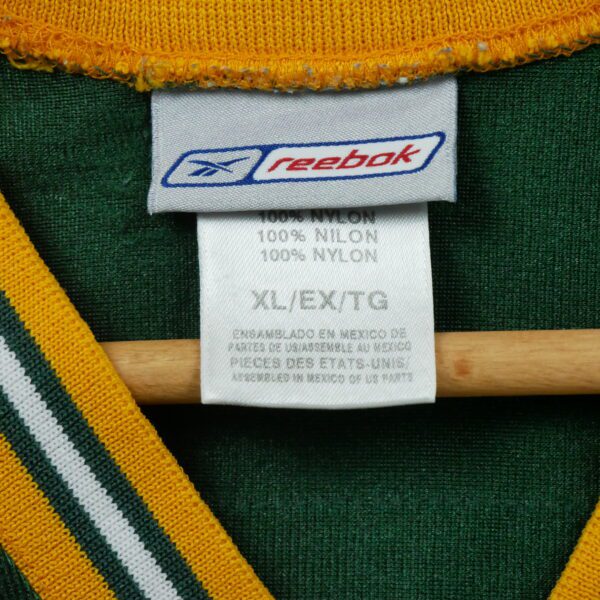 Maillot manches courtes homme vert Reebok Equipe Green Bay Packers